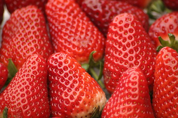 Image showing fresh strawberries