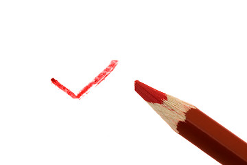 Image showing Red pencil