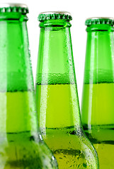 Image showing Beer bottles