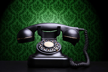 Image showing Vintage phone