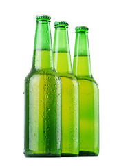 Image showing Beer bottles