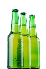 Image showing Beer bottles