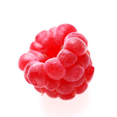 Image showing raspberry on white