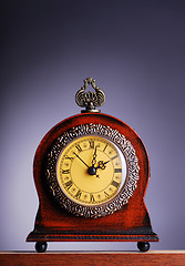 Image showing Antique looking clock 