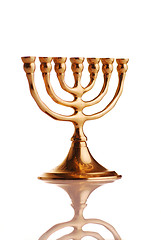 Image showing Hanukkah menorah 