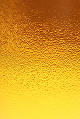 Image showing Glass of beer close-up 