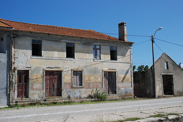 Image showing Abandoned old building