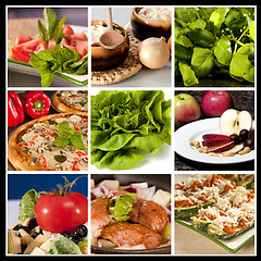 Image showing Food Collage