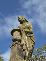 Image showing Glasgow cemetery