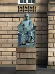 Image showing David Hume statue