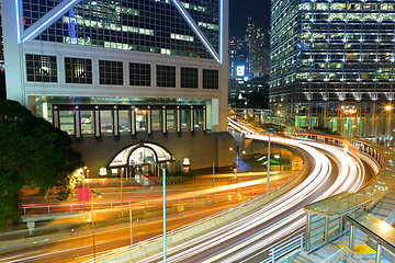 Image showing Hong Kong at night