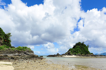 Image showing beautiful seascape in okinawa japan