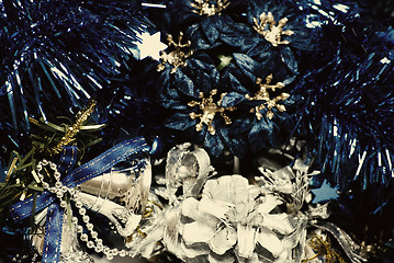 Image showing Christmas and New Year decorations   