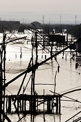 Image showing old fishing nets, Montenegro