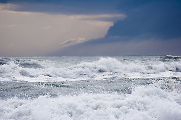 Image showing storm at sea