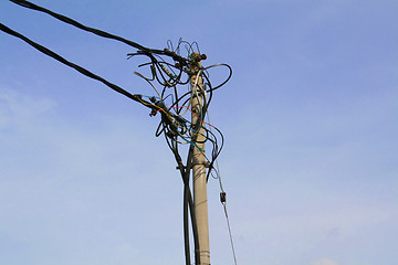 Image showing Utility pole