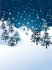 Image showing Winter background