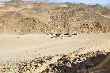 Image showing Safari at Egypt desert