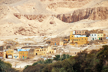 Image showing Ancient Egyptian village