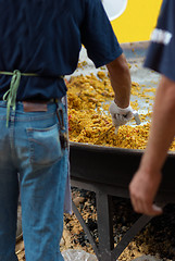 Image showing Giant paella