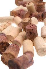 Image showing Used corks from bottles guilt