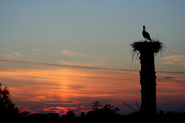 Image showing Sky at Sunset