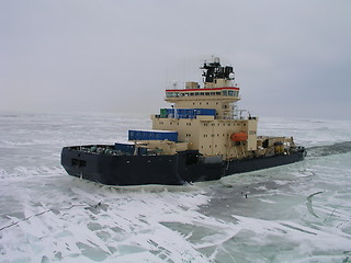 Image showing Icebreaker Oden 06.03.2005