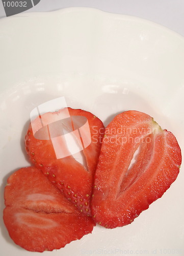 Image of sliced strawberry