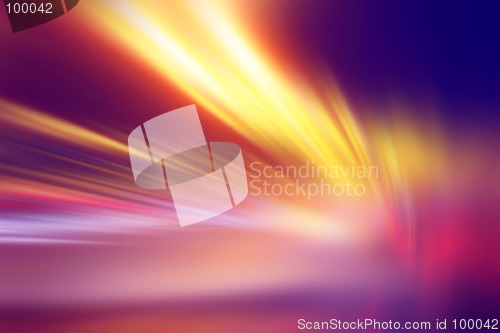 Image of multi coloured abstract