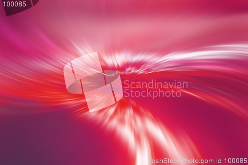 Image of red streak abstract