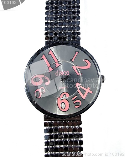 Image of Disco watch detail