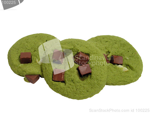 Image of Green biscuits