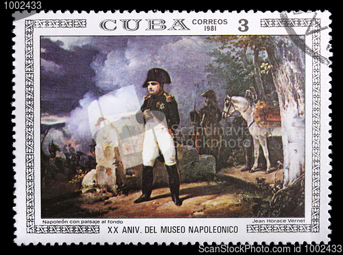 Image of Cuba stamp with Napoleon