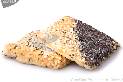 Image of Cookies with sesame and poppyseed 