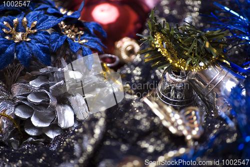 Image of Christmas and New Year decorations