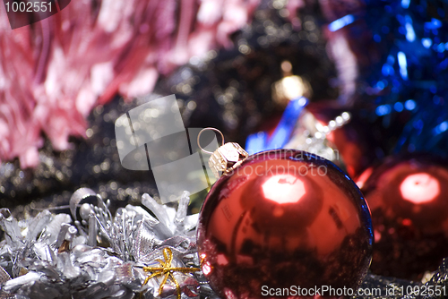 Image of Christmas and New Year decorations  