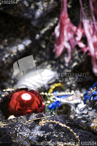 Image of Christmas and New Year decorations  