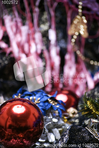 Image of Christmas and New Year decorations
