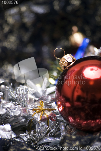 Image of Christmas and New Year decorations  