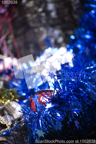 Image of Christmas and New Year decorations  