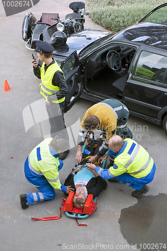 Image of First aid team