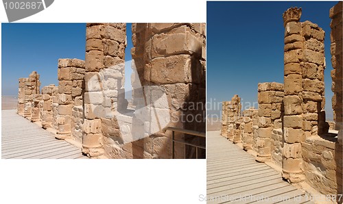 Image of Ruins of ancient colonnade