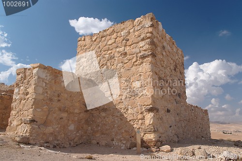 Image of Ancient fortress in desert