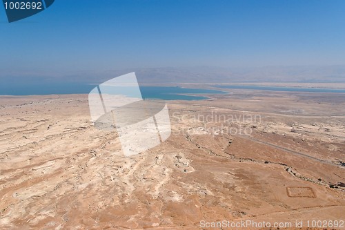 Image of Desert landscape near the Dead Sea 