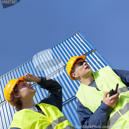 Image of Dockers at work