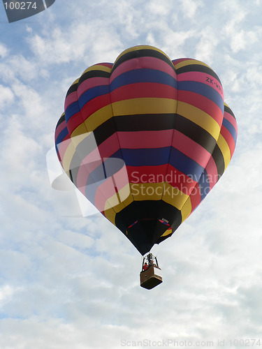 Image of Striped balloon