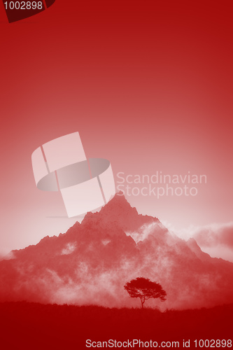 Image of red landscape