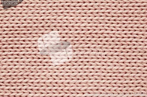 Image of Pink knitted texture