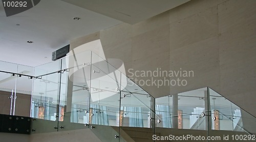 Image of Glass stairs