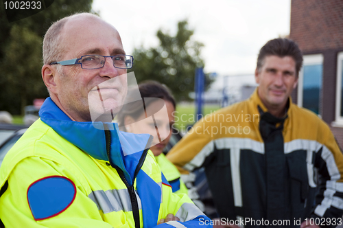 Image of Confident paramedic